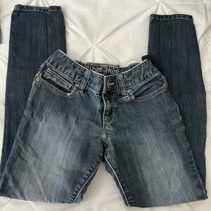 Old Navy Super Skinny Dark Blue Jeans